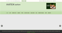 Desktop Screenshot of hateasalon.cz
